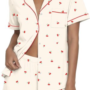 Pajama Sets Button Up Pjs