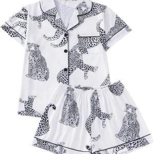 Women’s Chicken Pajamas Set 2 Piece